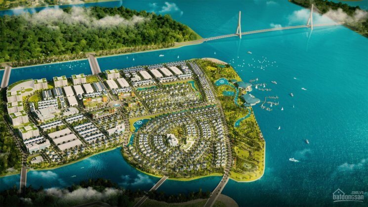 Dự án Palm Marina Novaland nhìn từ trên cao