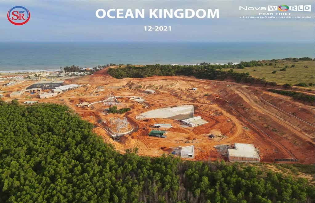 Tiến độ Ocean Kingdom thuộc dự án NovaWorld Phan Thiết trong quý 1/2022