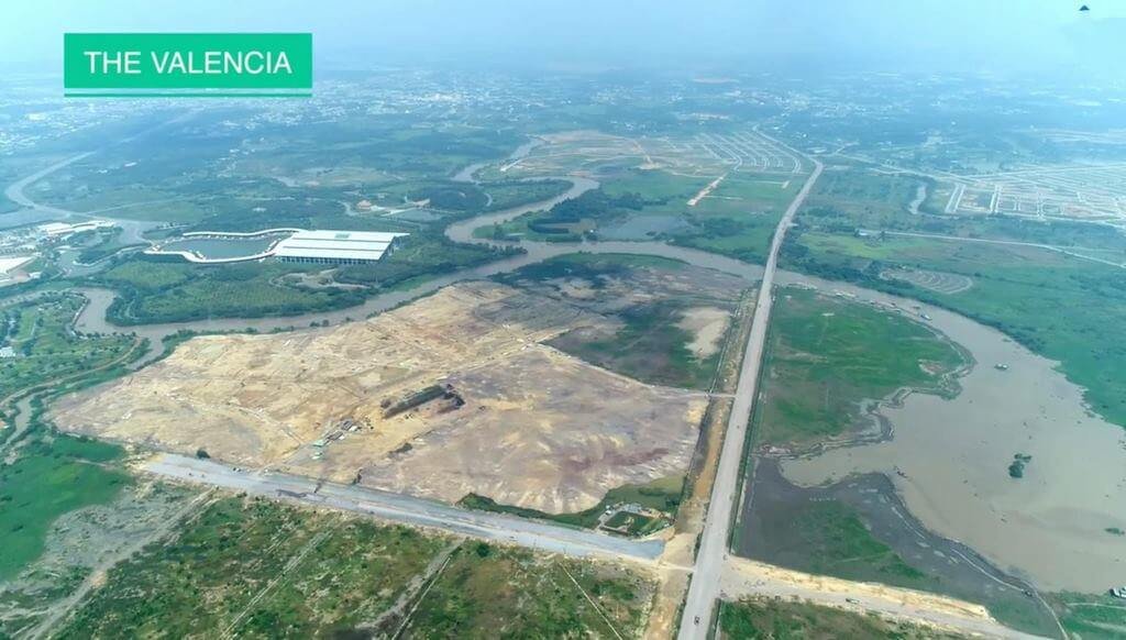 Tiến độ xây dựng phân khu Valencia được triển khai từ năm 2020
